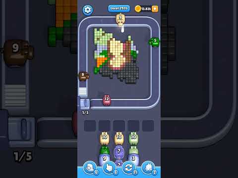 Pixel Flow Level 2976 Walkthrough