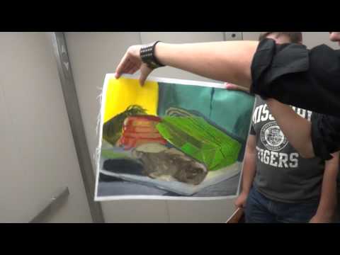 Super Rare Otis Lexan Hydraulic Elevator at Fine Arts Bldg, University of MO