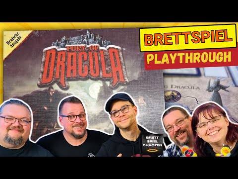 Fury of Dracula Playthrough | Wer wird gewinnen? Jäger oder Dracula?