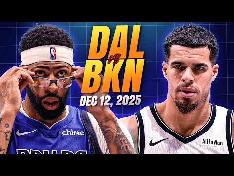 Dallas Mavericks vs Brooklyn Nets - FULL GAME HIGHLIGHTS | December 12, 2025 NBA Season
