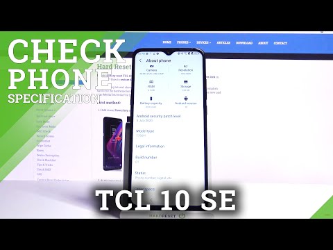 TCL 10 SE – Open & Check Phone Specifications