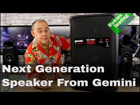 Обзор акустической системы Gemini GD-115BT