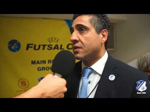 FC Eindhoven in Bratislava | Reactie Carmelo Nieddu na Slov-Matic Bratislava