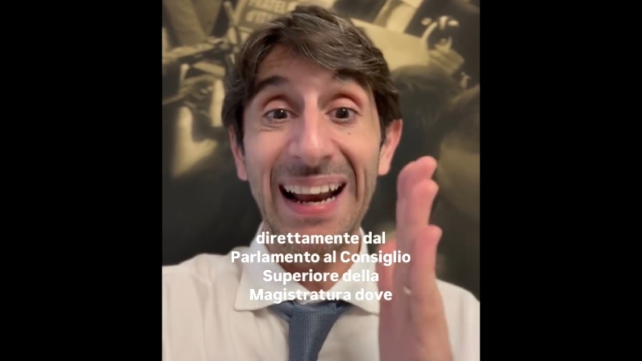 DONZELLI: "NEL PD SI PASSA DAL PARLAMENTO AL CSM E POI SI RITORNA ALLA POLITICA"