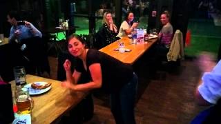Michelle still really likes her Hofbrauhaus spankings