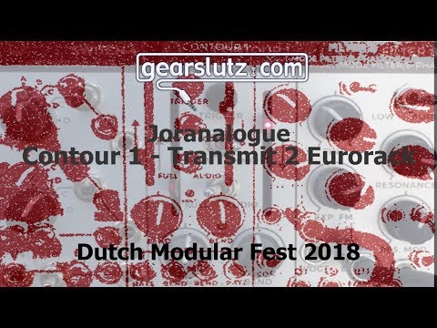 Joranalogue Contour 1 Transmit 2 Eurorack @ DMF 2018