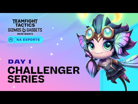 TFT 12.5b - Set 6.5 Challenger Series | Day 1 | Teamfight Tactics Esports