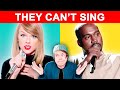 Famous Singers Who CAN'T SING