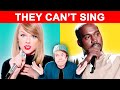 Famous Singers Who CAN T SING