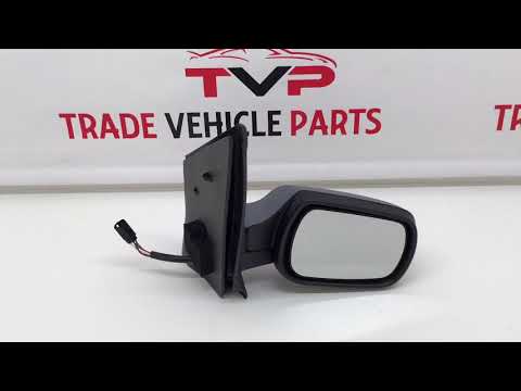 Fits Ford Fiesta Mk6 2002-2005 Door Wing Mirror Electric Heated Primed Driver Side video