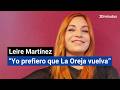 LEIRE MARTÍNEZ: "Me daría pena que se ACABARA La Oreja de Van Gogh"