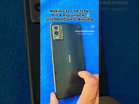 Nokia c32 ta1534 pattern & Frp unlock 🔓#korutla @Arhan_ISmartCare