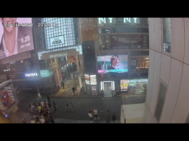 【テスト配信】道頓堀ライブカメラ ２ cctv 監視器 即時交通資訊
