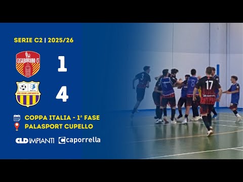Serie C2 | Casalbordino - Vigor Lanciano 1-4 (Gol & Highlights) | 1ª Fase Coppa Italia 2025/26