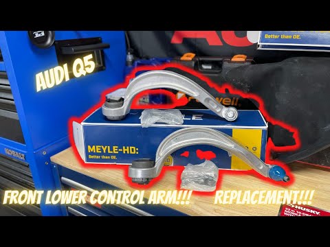 2012 Q5 2.0T Audi Front Lower Control Replacement!!