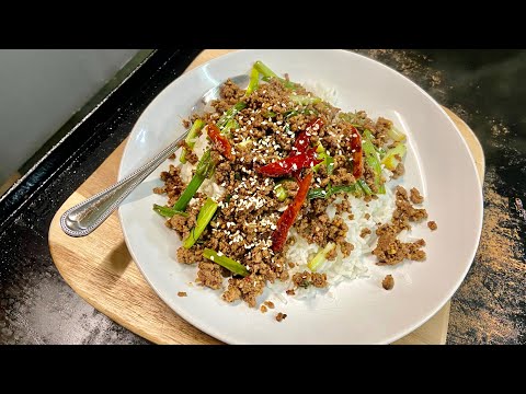 EASY SPICY MONGOLIAN GROUND BEEF RECIPE