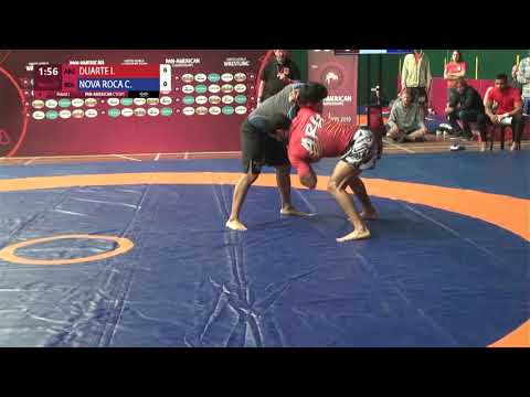 Round 1 Men's GP No-Gi - 84 kg: I. DUARTE (ARG) v. C. NOVA ROCA (BOL)