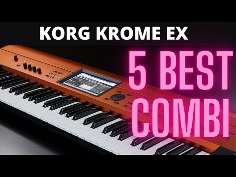 Пример звучания музыкальной рабочей станции Korg Krome EX-61 CU 