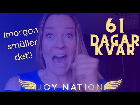 Gaah! Imorn blir det verkligt!! - 61 dagar kvar