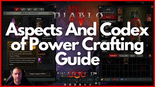 Diablo 4 🔨 Aspects and Codex of Power Crafting Guide