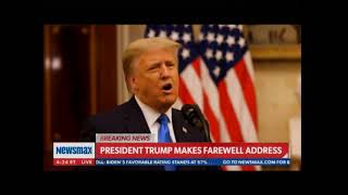 “The Movement We Started Is Only Just Beginning” – President Trump Promises His Movement Will Live On in Farewell Speech (VIDEO)