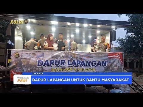 DAPUR LAPANGAN 24 JAM UNTUK KORBAN BANJIR BEKASI