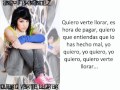 Quiero verte llorar - Angy Fernández (Con letra ...
