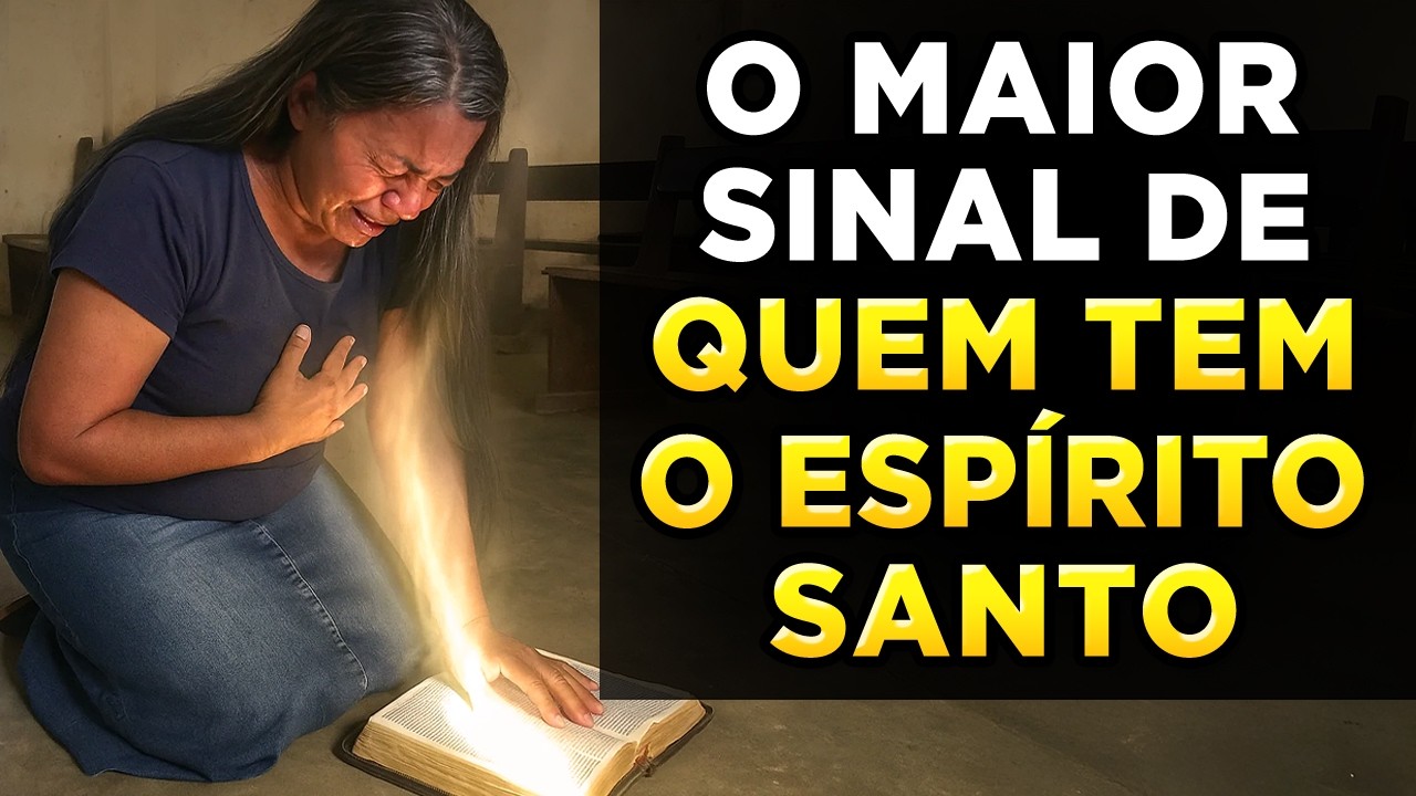 O MAIOR SINAL DE QUE VOCÊ TEM O ESPÍRITO SANTO! - Pastor Antônio Júnior