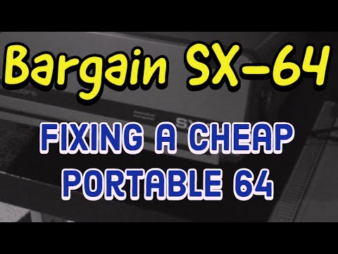 Bargain Commodore SX-64 Repair