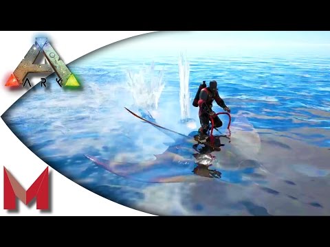 ARK: Survival Evolved - Manta Taming Tutorial - S3E90 Gameplay