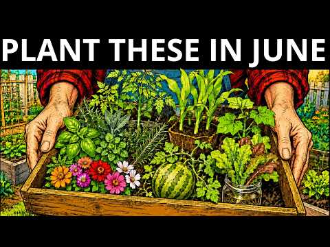 7 Crops You'd Be ABSOLUTELY INSANE Not To Plant in June!