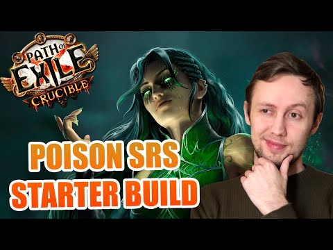 EASIEST CHEAP MINIONS 6M+ DPS Poison SRS 3.21 Build Guide For Necromancer Path Of Exile Crucible