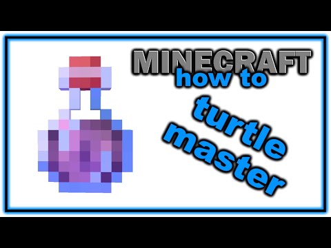 How to Make a Potion of the Turtle Master! | Easy Minecraft Potions Guide