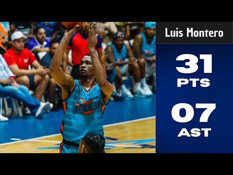 Luis David Montero 31pts Highlight LNB Team Los Titanes