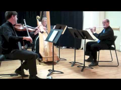 David Wechsler  - Three Movements for Flute, Viola and Harp  -  Andante