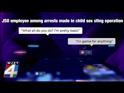 JSO employee among 17 arrests made in operation targeting people looking to meet children for sex