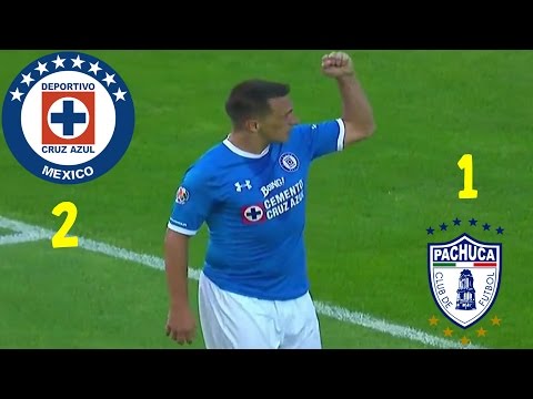 Cruz Azul (2) - (1) Pachuca | Jornada 16 | Apertura 2016 | Liga Mx | Resumen Completo
