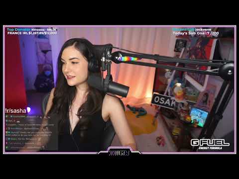 Sasha Grey VOD 02/July/2022 - You Laugh you lose challenge - Star Wars Jedi: The Fallen Order start.