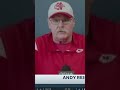 Andy Reid shows respect to Joe Burrow ? #shorts