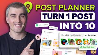 Post Planner Tips: Repurpose One Post Into 10 Variations Using AI