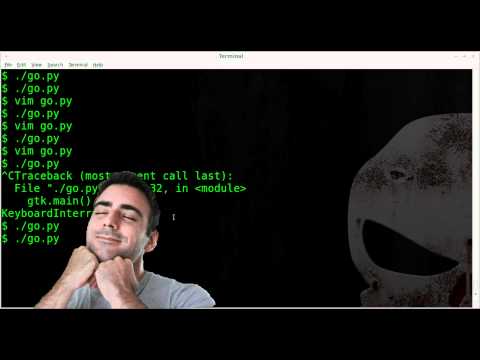 Shaped Windows Random Position Python Gtk Linux