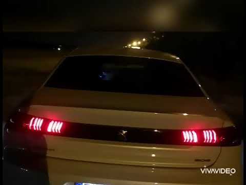 New Peugeot 508 animated Led lights, lights effects
