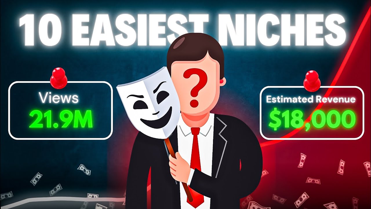 10 Best & Easiest Faceless YouTube Channel Niches In 2025