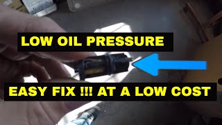 Chevy & GMC no or low oil pressure  reading on gauge~~~ Easy Fix