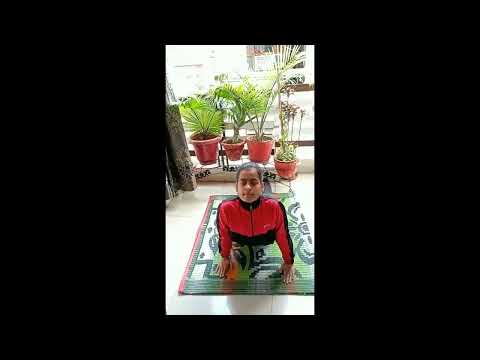 Student Performing “SURYA NAMASKAR” On Republic Day