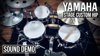 Video thumbnail for Yamaha Stage Custom Hip drums sound demo with Agean cymbals by digitaldrumming