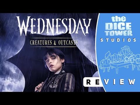 Wednesday Creatures & Outcasts Review: A Card Shedding Game For The Family.... The Addams Family