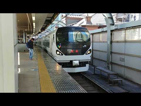 [JR East] E257 Series Off Service Run