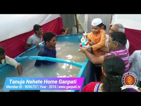 Tanuja Nehete Home Ganpati Decoration Video