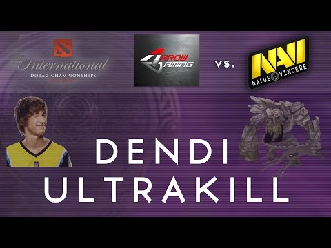 Dendi Ultrakill vs. Arrow Gaming @ TI4 Group Stage
